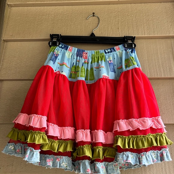 Matilda Jane tulle twirl skirt layers elastic waist Girls 10 - Picture 1 of 5